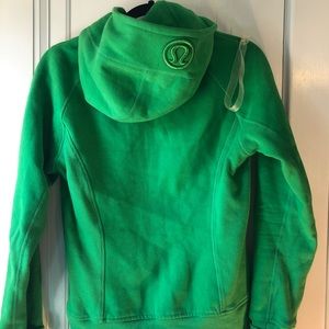 lululemon athletica Tops - Green size 6/8 Lululemon zip up hoodie lululemon athletica Tops - Green size 6/8 Lululemon zip up hoodie